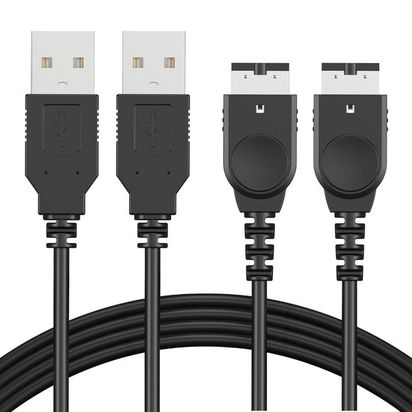 [2-PACK] GBA USB Chargers Gameboy Advance SP Nintendo DS Console USB Cables - Picture 1 of 5